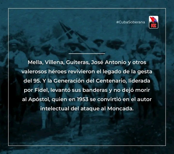 #BrigadaMedicaAntiguaBarbuda,En la época de las conspiraciones por la independencia, persiguieron tenazmente a los revolucionarios, y solo alimentaron las tendencias de ciertos cubanos anexionistas (…) el capitalismo yanqui ha sido siempre enemigo de la independencia de Cuba»
