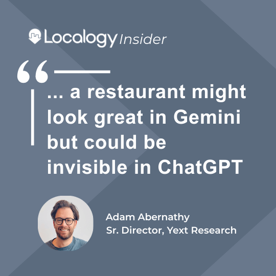 think_localogy's tweet image. The future of SEO isn’t just rankings.
It’s recognition, structure, and ecosystem coherence.

AI rewards brands that are clean, consistent, and trusted.
👉Learn more:  hubs.la/Q044ztZn0

#AI #AEO #BrandVisibility #FranchiseGrowth #Yext