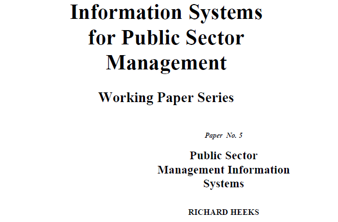 Richard Heeks tweet media