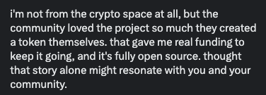 thesis is being proven in real-time. this is bigger than crypto. this is a new funding model for the era of ai.