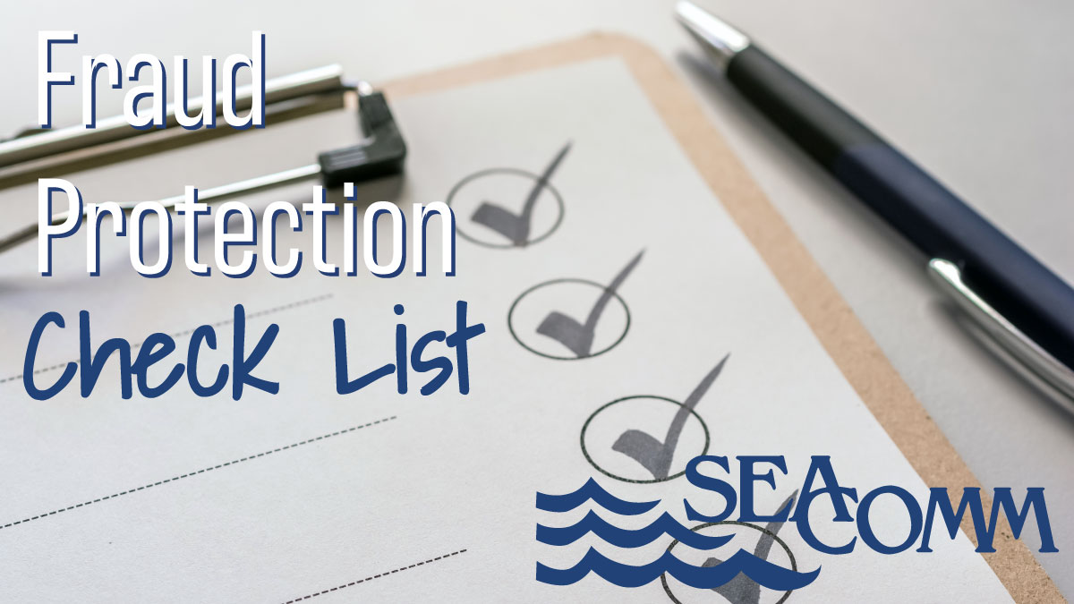 In today’s digital landscape, sophisticated identity theft and scams are on the rise. Read our most recent Weekly Wave blog post to learn more about precautions you can take to safeguard yourself and your information.

seacomm.org/blog.html