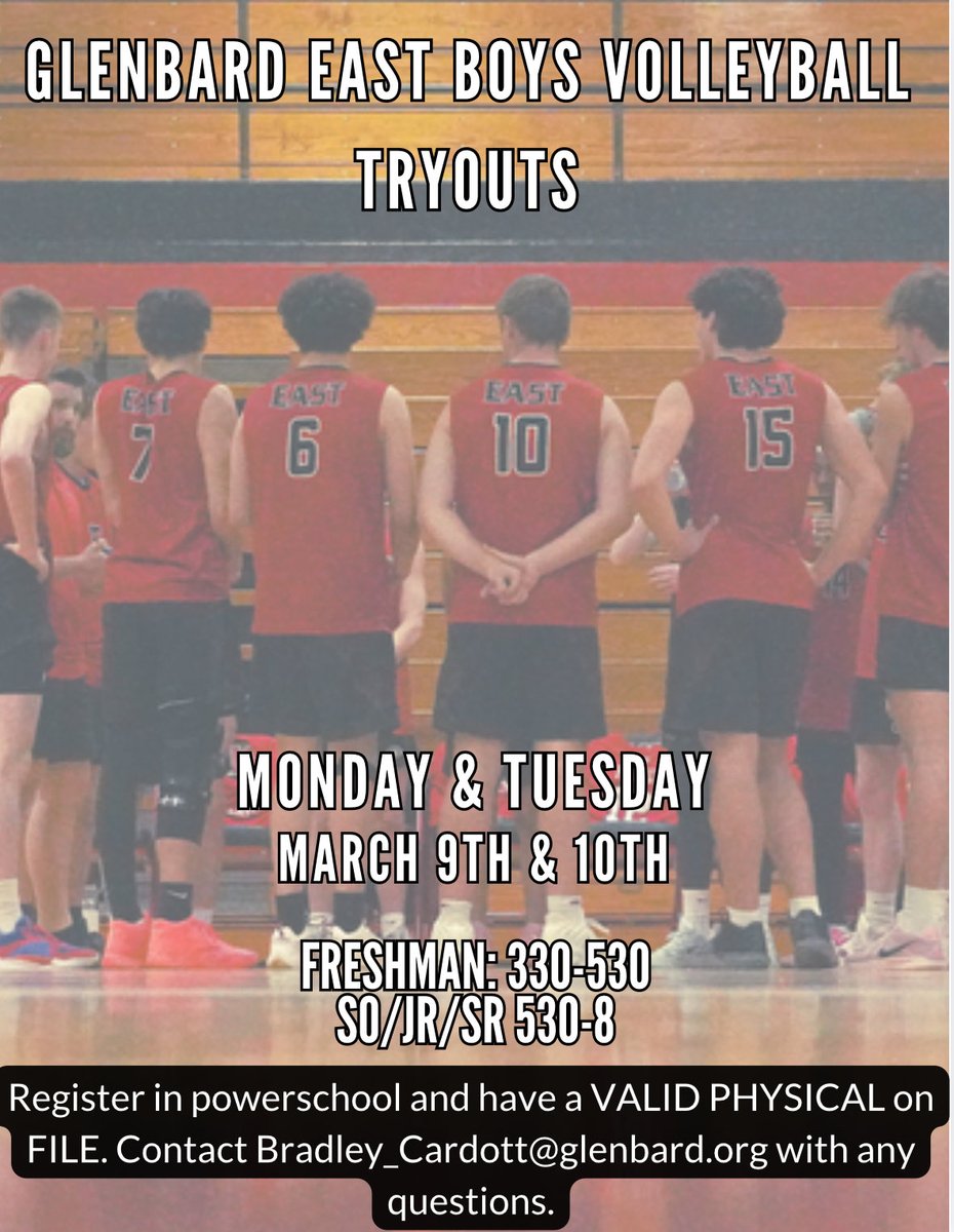 Glenbard East Volleyball tweet media