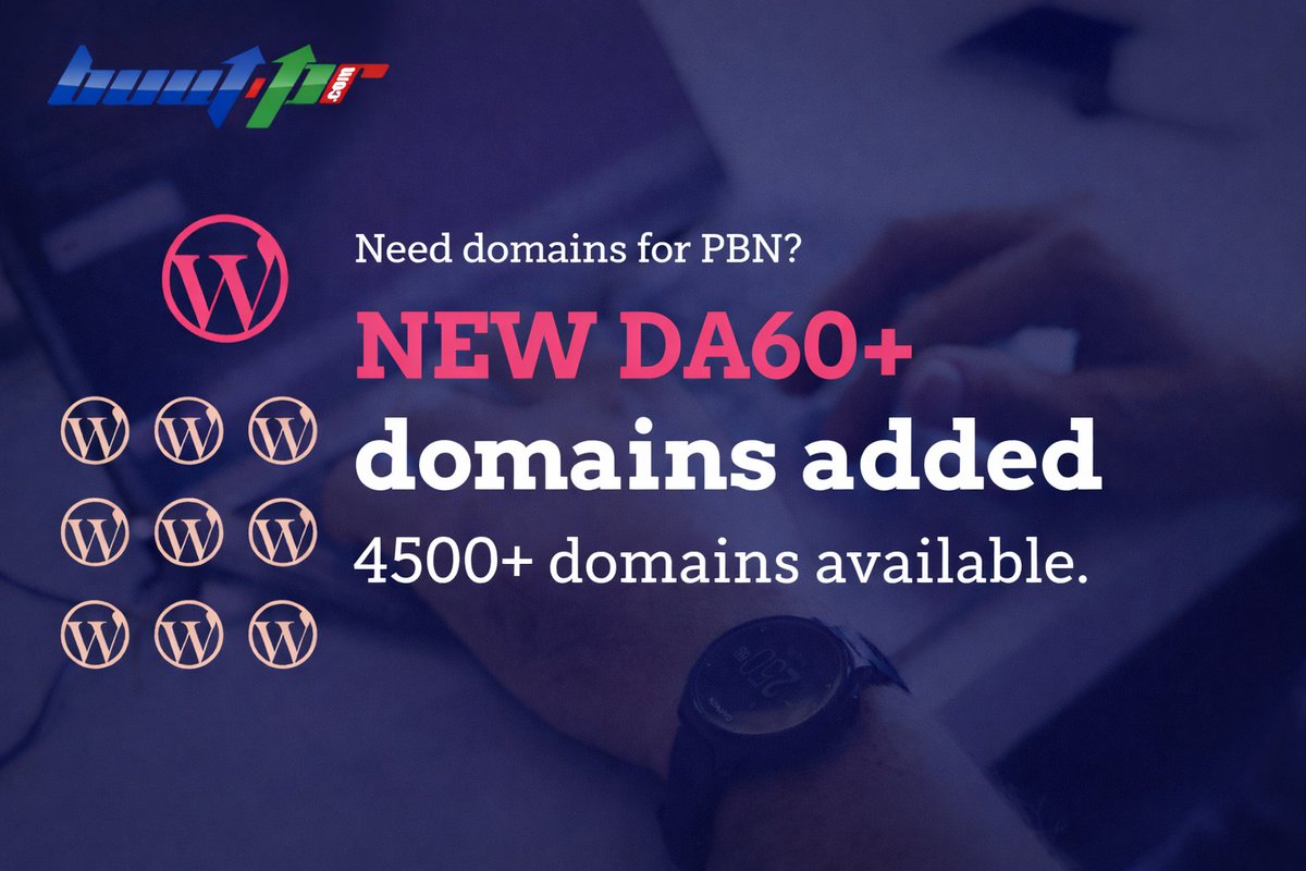 buypr's tweet photo. New DA60+ domains added ✅
Need domains for PBN? 4500+ available — quick checkout via Dynadot Marketplace.
New arrivals → https://t.co/PJZBmfJdhl
Full catalog → https://t.co/de8UBjuug9
#PBN #SEODomains #SEO https://t.co/VHXlNBJ6p1