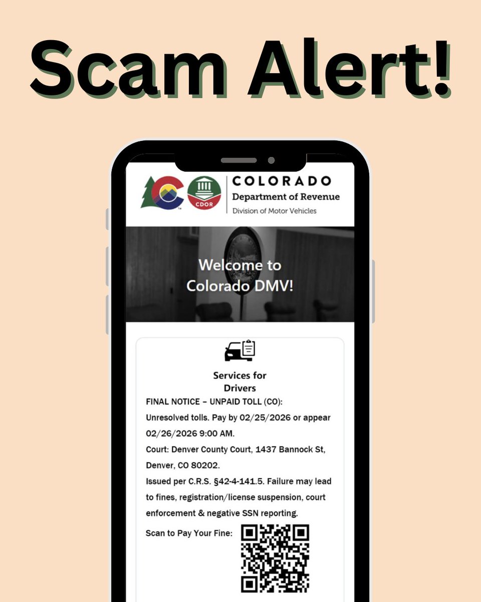 Colorado DMV tweet media