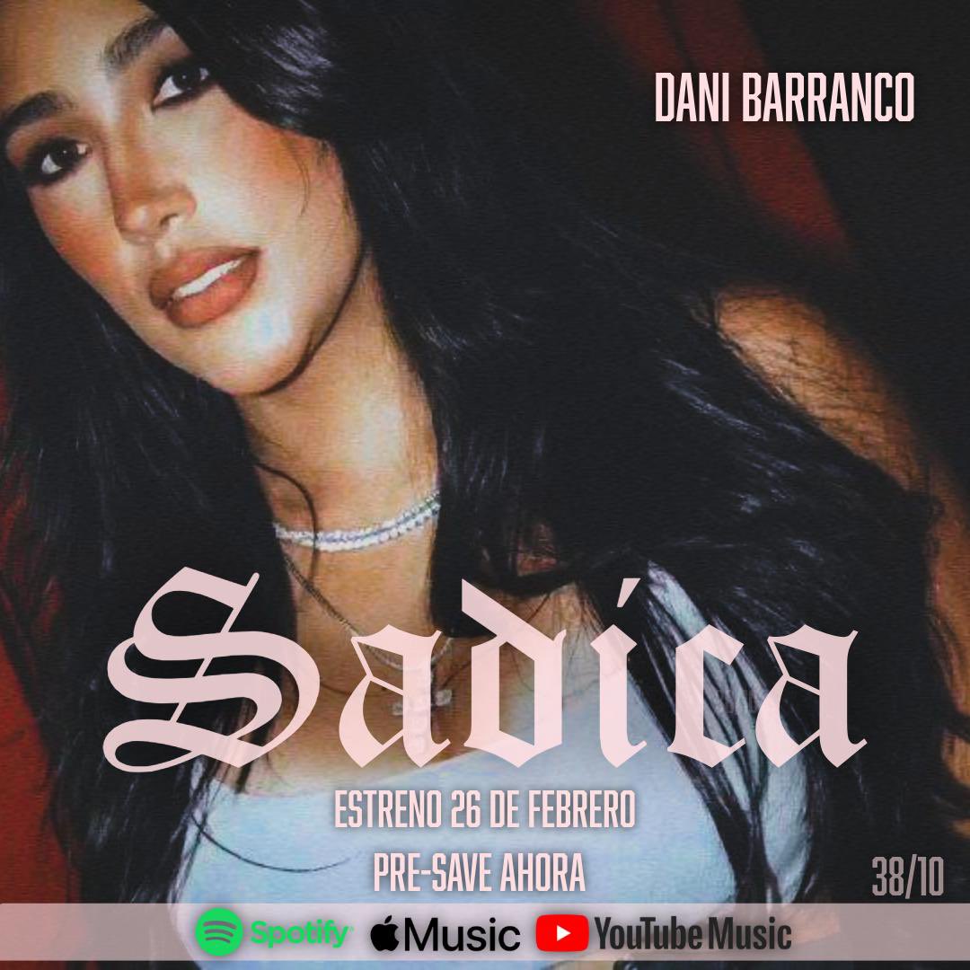MAÑANA SALE ELLA👑😈💖!!!!
MAÑANA TODXS NOS PONEMOS 
#SADIK 

👀están ready? 
PA PONERME SADI-K SOLO INDICAAAAA😮‍💨😈🔥… 

#NadieComoNosotros
<a href="/DaniBarranco13/">Dani Barranco</a>