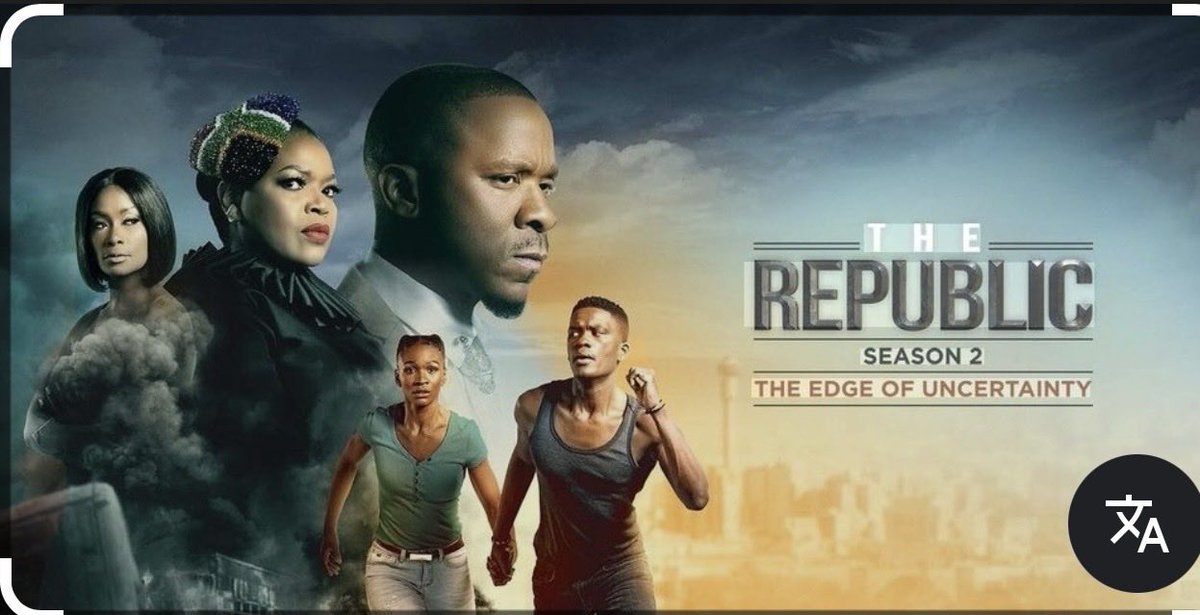 Since the #MadlangaCommision started, I decided to again watch a beautiful series that was produced by <a href="/TshedzaPictures/">Tshedza Pictures</a> called “The Republic”. Man this country has long been going through it🥹 Were we ever really economically &amp;corruption free as a people? Check it <a href="/ShowmaxOnline/">Showmax South Africa</a>