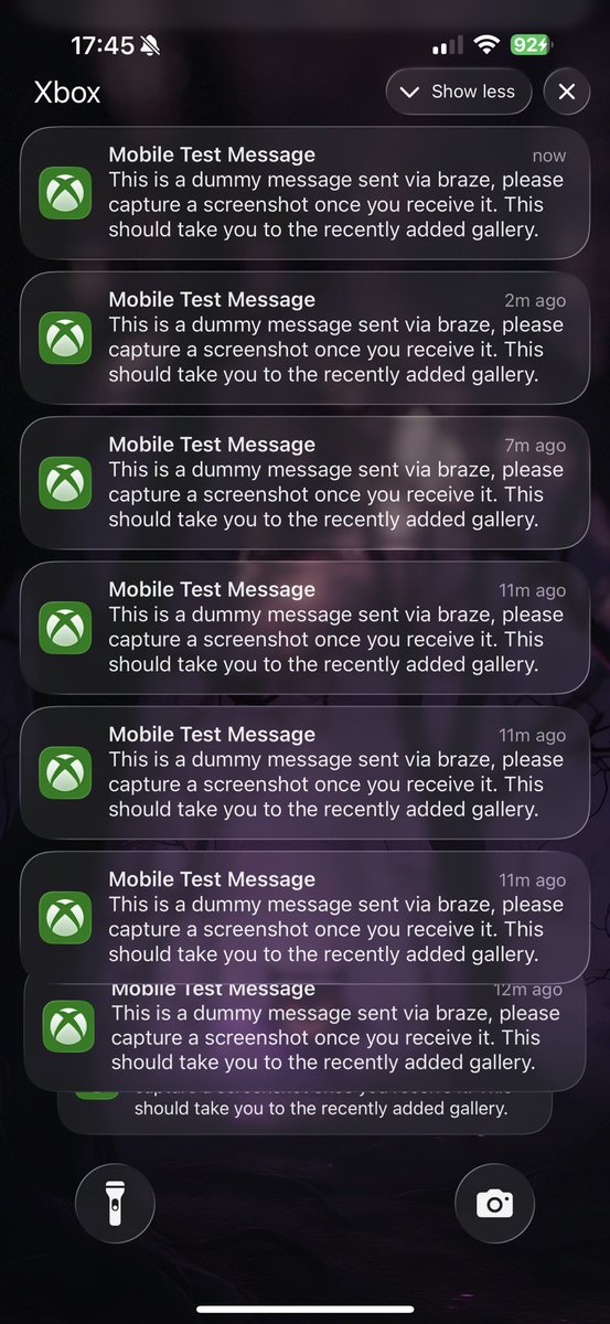 cale_mercer's tweet photo. Oi! @Xbox! Chill with the notifications! https://t.co/Mezuluw7v5