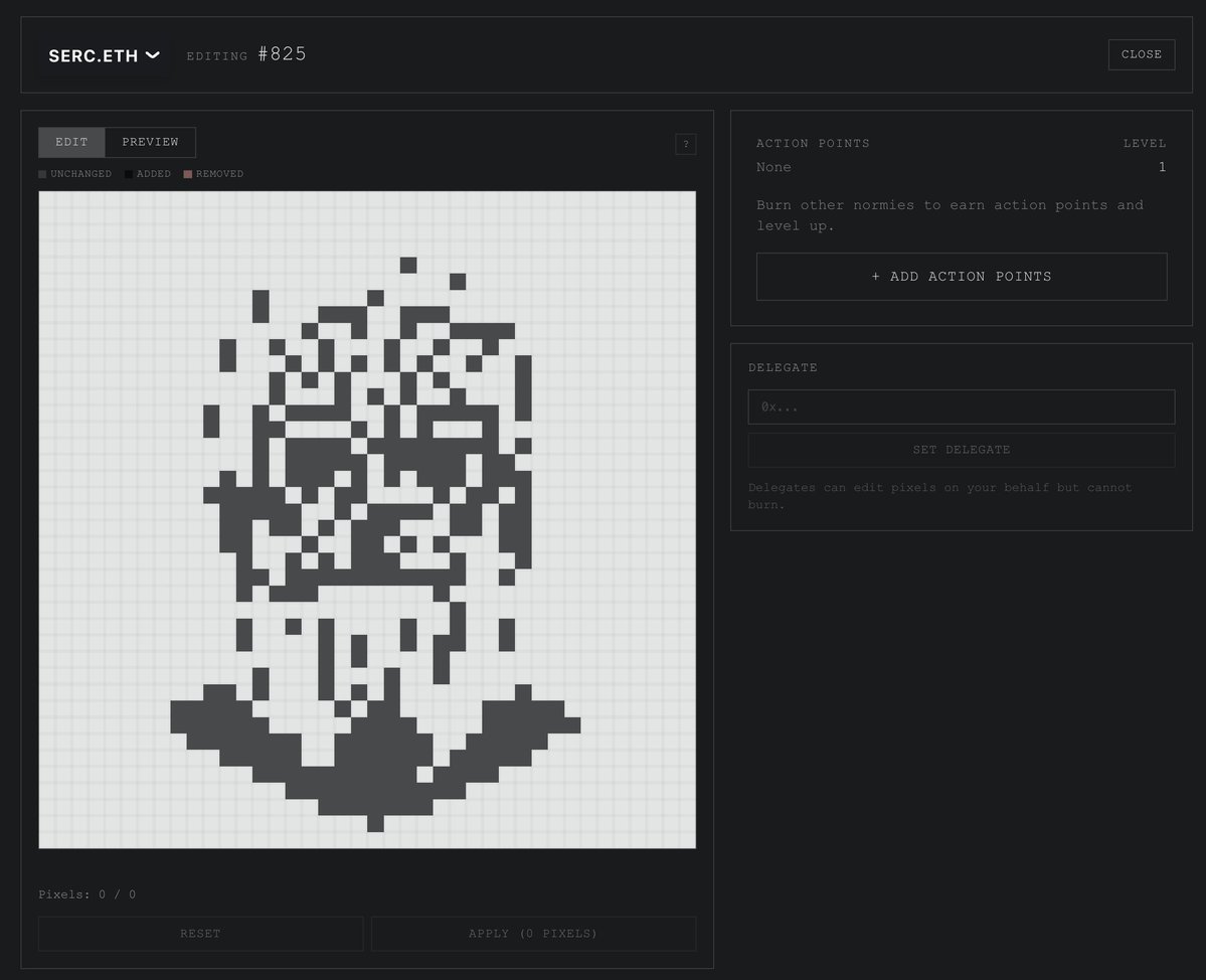 NormieLab is live!
normies.art/lab

Let's answer the most asked questions about this:

- Is rarity changing?
- Yes, this is not a regular 10K pfp collection. After launching NormieCanvas people started to burn their Normies to edit.

Because of this, there are 3 new