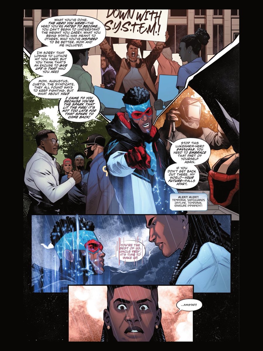 NikDraperIvey's tweet photo. THE DAKOTA INCIDENT IS FINALLY OUT!  Thank you for all of you that showed up. I hope you guys enjoyed the story being told. 

Edwin did a PHENOMENAL job on the art  with colors by Andrew Dalhouse and lettering by Andworld Design. 

I handled the writing for the Prelude and Epilogue of the book. So giving a strong opening and a strong ending with limited pages was no easy task, but we pulled it off. None of that would have been possible if it weren’t for every single person that worked on this book. 

If you haven’t picked it up, what are you waiting for? A YouTube video? A reel with someone yelling at the camera? Get out there and pick it up! 

STATIC IS COMING BACK.