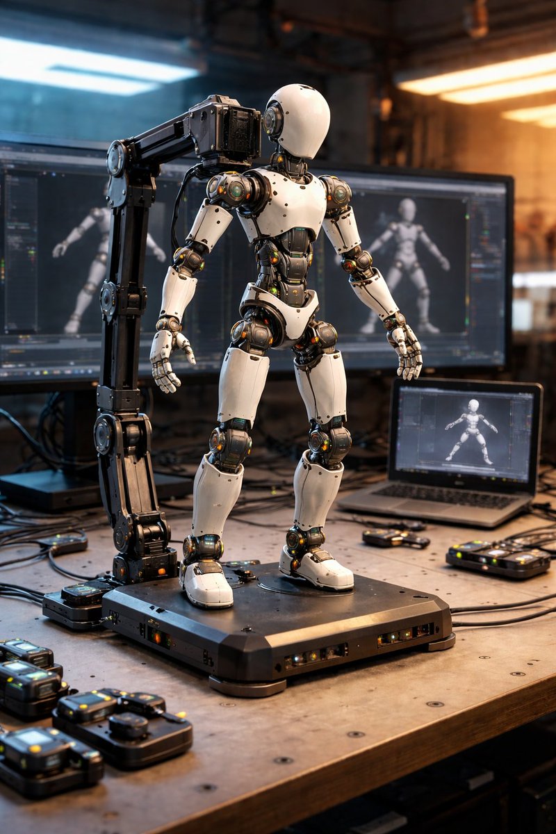 Brenoeditor121's tweet photo. Por que nunca criaram um boneco animatrônico físico, que você move na vida real e ele anima direto no 3D?

#3D #3DArtist #Animation #CGI #Rigging
#Blender3D #Maya3D #GameDev #VFX
#MotionCapture #Animatronics
#IndieDev #TechArt #ComputerGraphics https://t.co/x4lZG1G4fY