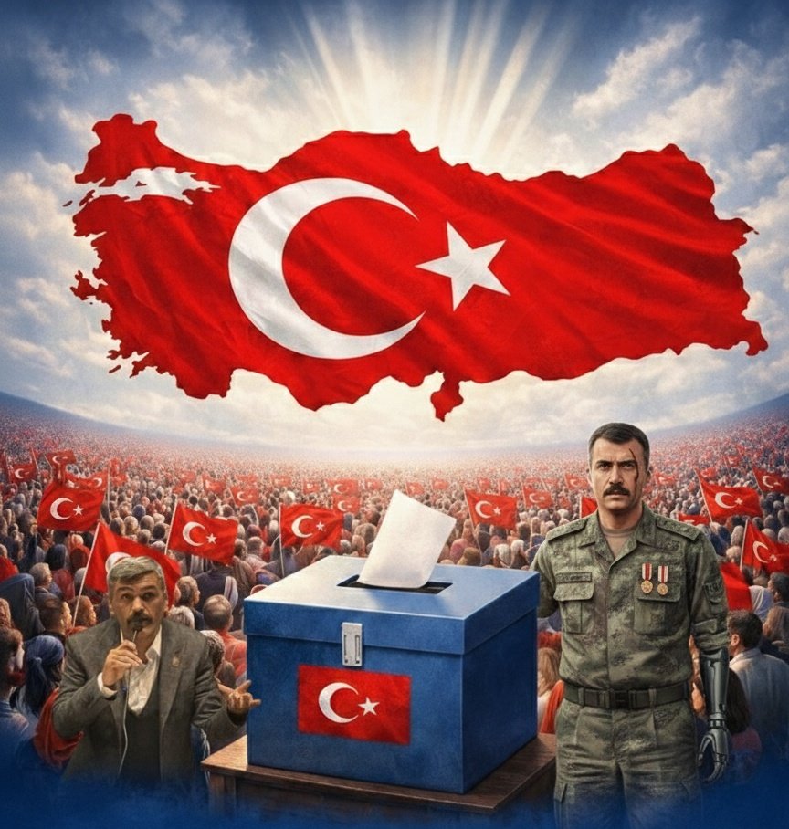 Türkiye Cumhuriyeti Devleti’nin bölünmez bütünlüğüne kasteden hainlerle mücadele ederken bir an bile tereddüt etmedik, bu ihanet sürecine karşı tek bir adım bile geri atmayacağız!

​Yüreği yeten varsa Türk Milleti’nin karşısına çıksın. En ufak bir eleştiride yargı sopası