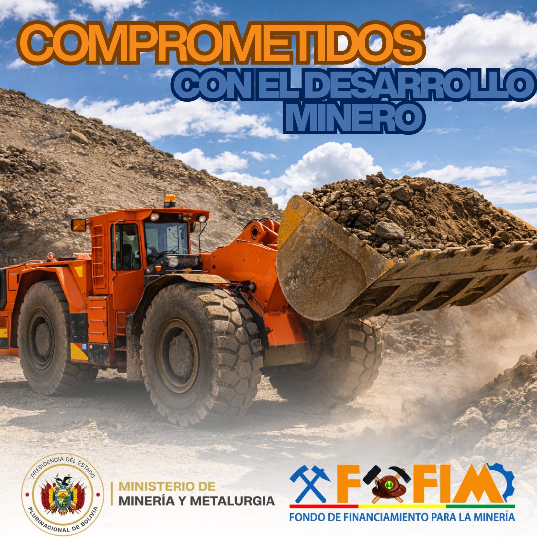 FofimBolivia's tweet photo. FOFIM impulsa el crecimiento del sector minero con acciones concretas, financiamiento seguro y compromiso firme con el desarrollo productivo del país.
Seguimos fortaleciendo a nuestras cooperativas y generando oportunidades reales para la minería boliviana. 🇧🇴⛏️#FOFIM https://t.co/AbyUHbxqUe