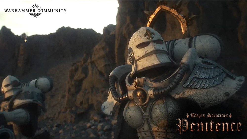 The first episode of Penitence, the new Adepta Sororitas animation, is available for Warhammer+ subscribers to enjoy!
I'm hopefully going to watch it later tonight, I'm very excited!