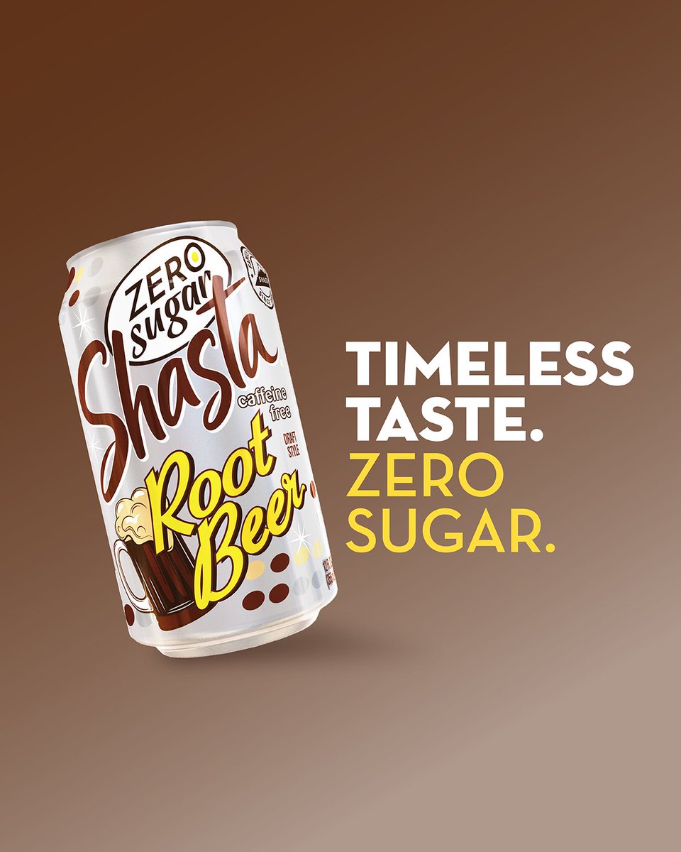 Timeless taste. Zero sugar. Root Beer done right.⁠ 💛⁠
⁠
Drop a 💛 if this is your go-to!⁠

#shastasodas #shastazerosugar #rootbeer