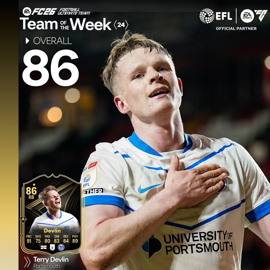 Portsmouth FC tweet media