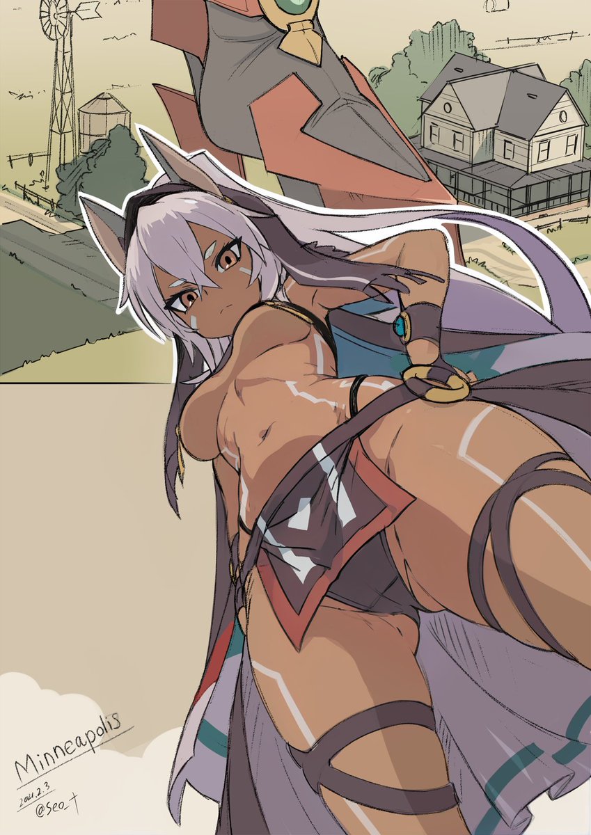 ミネアポリス🙃
#唐突に5年前の絵を載せる見た人もやる