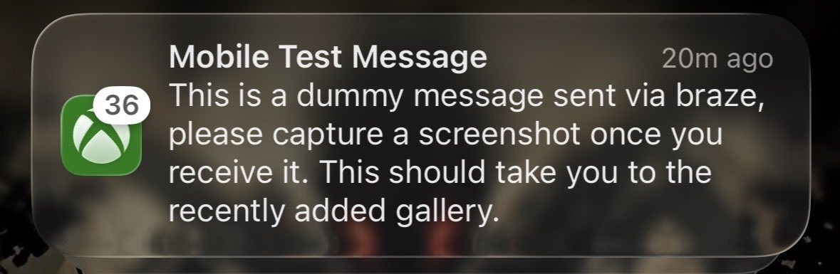 Cblaaze7's tweet photo. 36 notifications is crazy @XboxSupport https://t.co/S7Wvucz5Yl