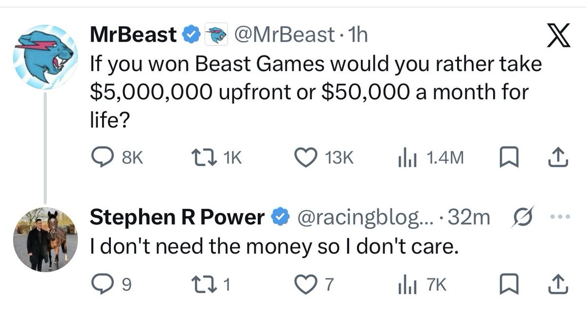 Nose In Front tweet media