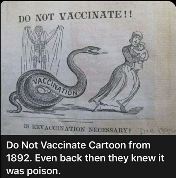 <a href="/toobaffled/">“Sudden And Unexpected”</a> A free spirit of life  ,  I fucking hate vaccines  !   they knew 100 years ago that they where shit  ,  it’s one of the biggest scams on the planet 🌍