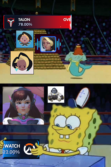My allegiance is to Team Overwatch Dva
