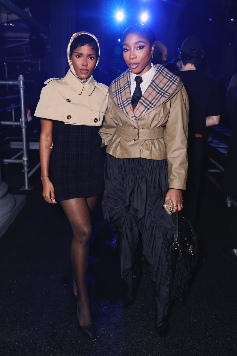 NissiNation's tweet image. London nights, Burberry winter 2026. 
#londonfashionweek