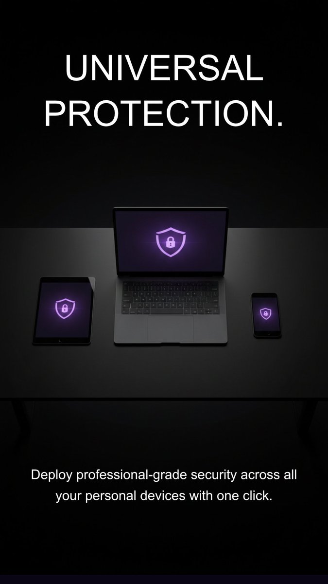 fatalcyber's tweet photo. Protect every device from a single command center Consistent security Seamless control
#CyberSecurity #Privacy #DigitalProtection #Stealth #MultiDevice https://t.co/Fnn1YnzPgq