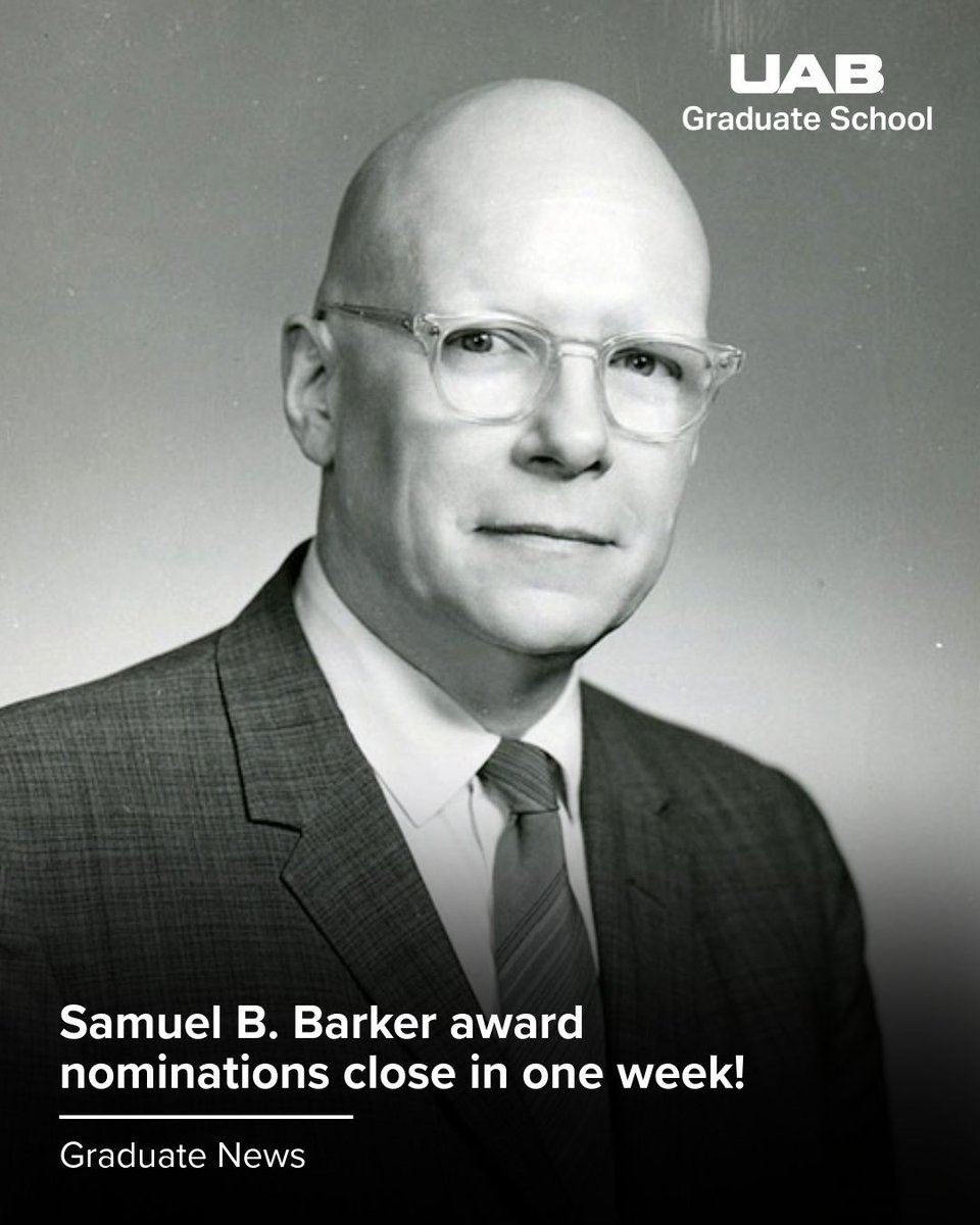 UAB Graduate School tweet media