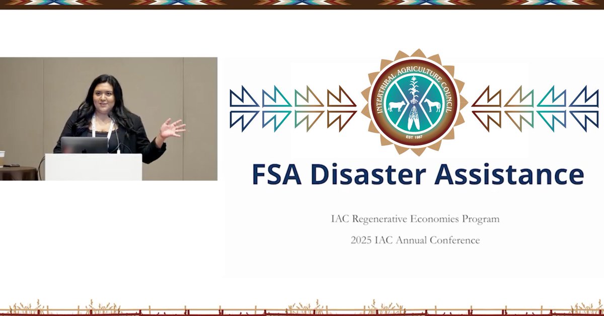 Intertribal Agriculture Council (IAC) tweet media