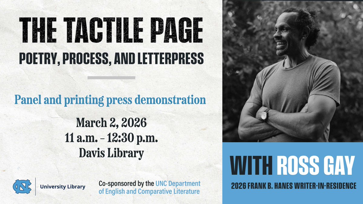 UNC Library tweet media