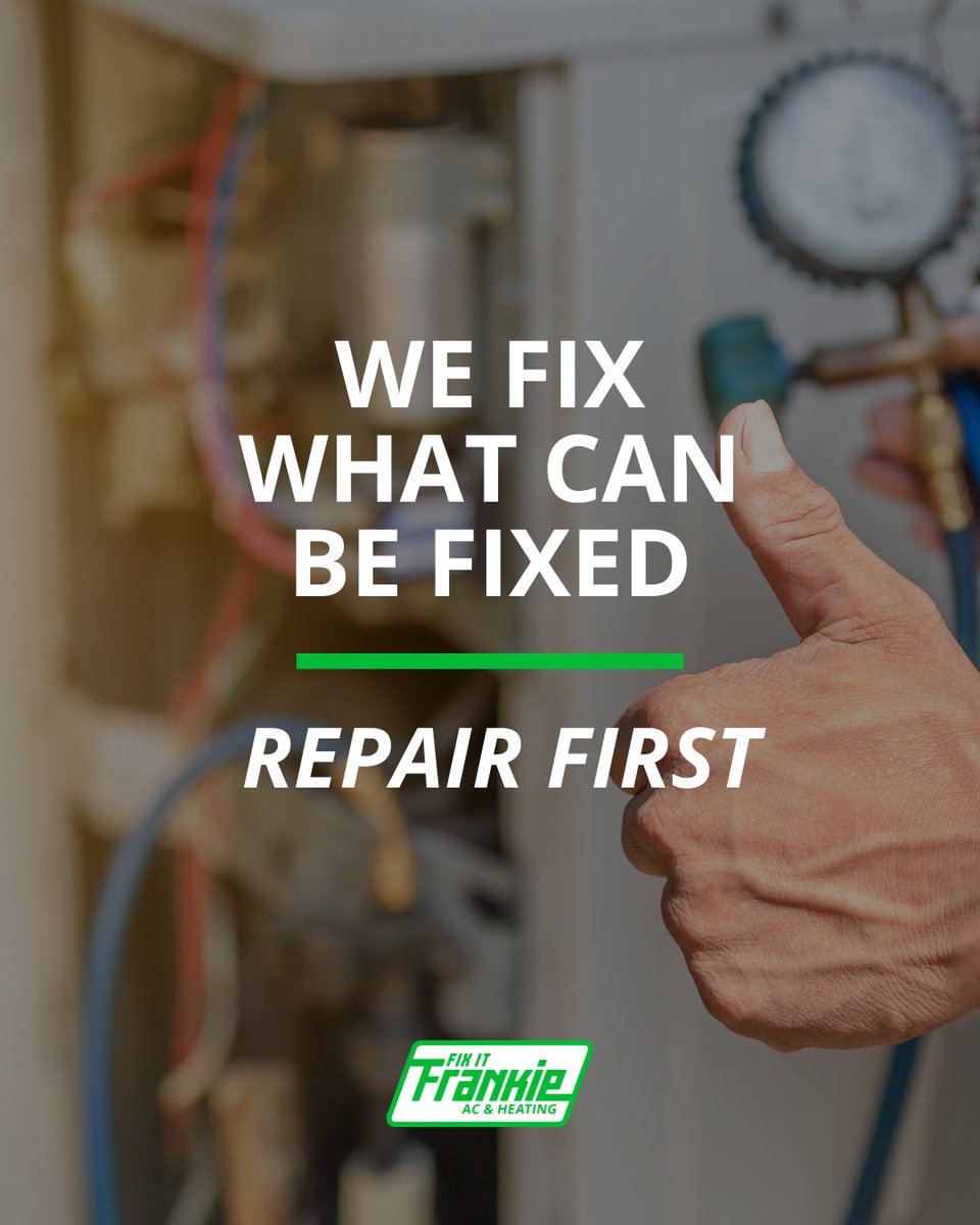 frankiecanfixit's tweet photo. Not every issue needs a replacement conversation.
Many comfort problems have simple, practical fixes when you take the time to understand them first.
That’s always our starting point.
#HonestHVAC #FixitFirst #HomeTrust https://t.co/iDXAJqw8yf