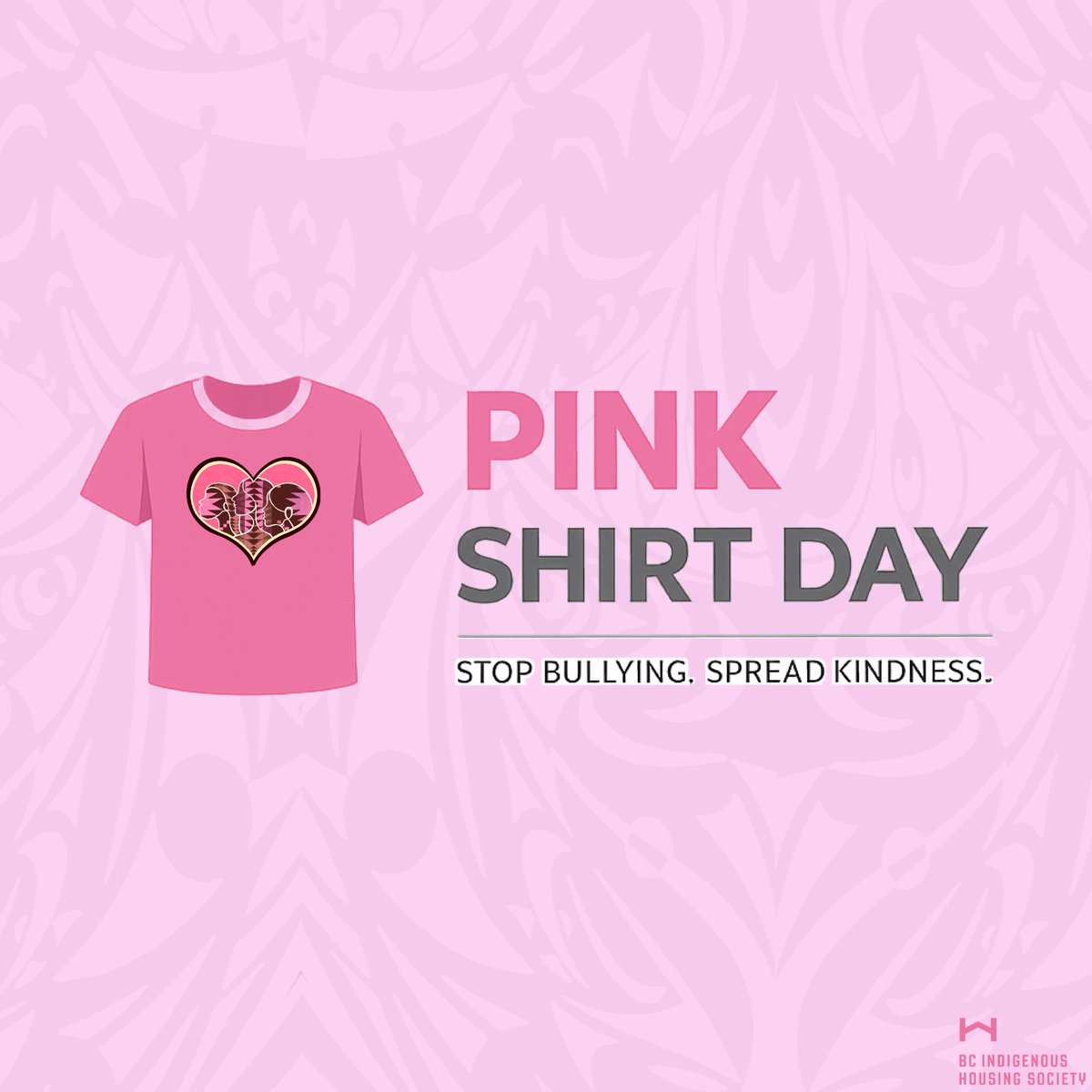 Today we stand for kindness and inclusion.

At BCIHS, we’re committed to creating safe, respectful workplaces and housing communities where everyone feels valued.

💗 #PinkShirtDay #BCIHS #bcindigenoushosung #inclusion #acceptance