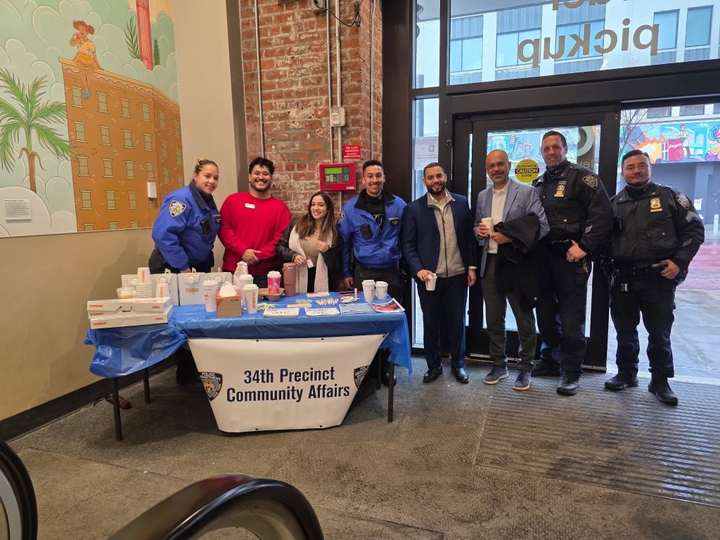 NYPD 34th Precinct tweet media