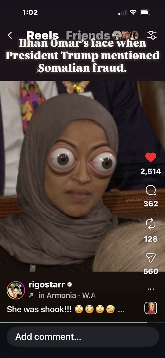 ⁦<a href="/IlhanMN/">Ilhan Omar</a>⁩ ⁦<a href="/Ilhan/">Rep. Ilhan Omar</a>⁩ 🤪🤪