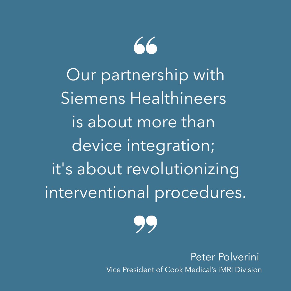 Cook Medical tweet media