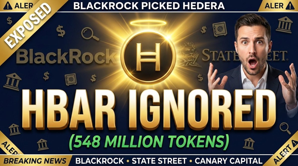🚨 BREAKING: BlackRock AND State Street BOTH just chose <a href="/hedera/">Hedera</a> for tokenized money market funds.

Canary Capital? Holding 1.1% of ALL $HBAR supply.

Axelar just integrated. cSigma just built on Hedera. McLaren collab live.

🎥
youtu.be/Uz9HqF-Mggo

<a href="/hedera/">Hedera</a> #HBAR #Hedera