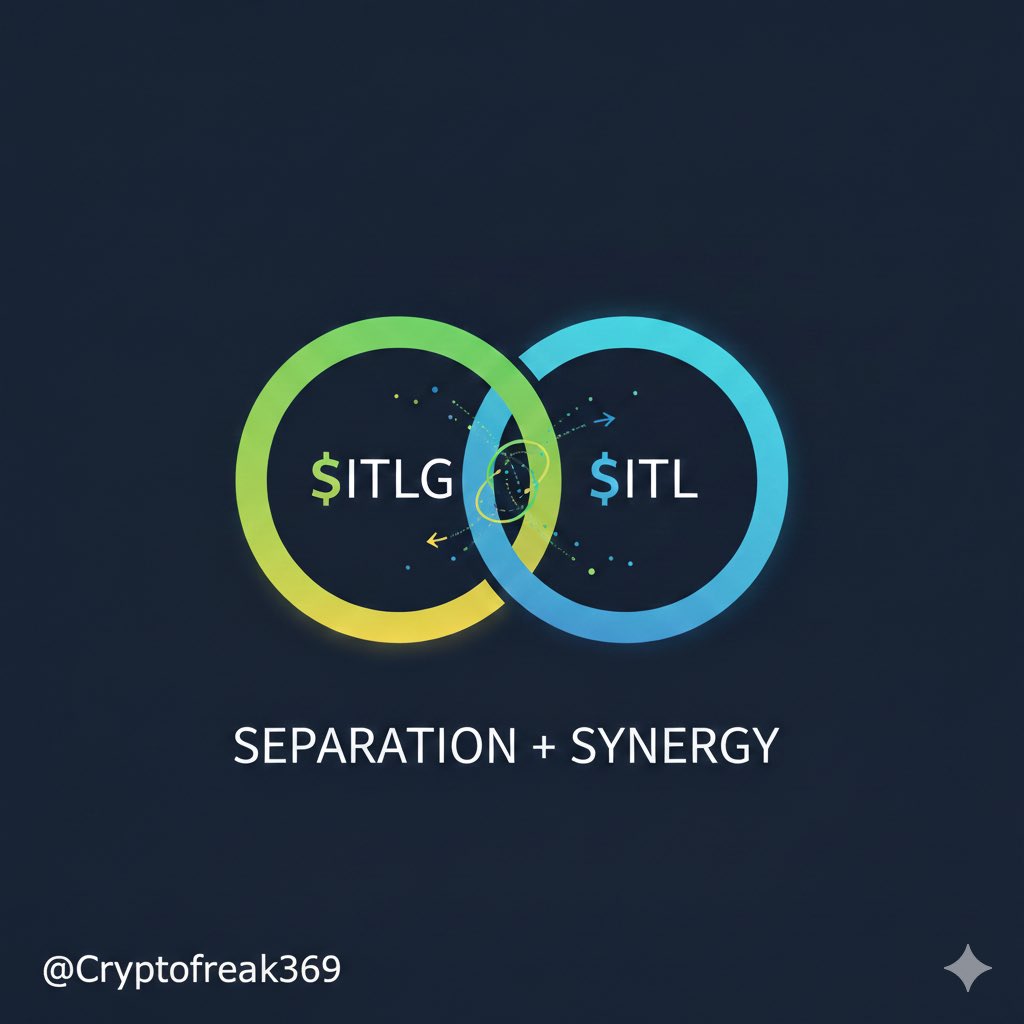 The dual-token genius in InterLink: 

$ITLG (governance/utility) stays scarce while $ITL (external payments/reserve) gets early circulation via OTC.

As Verified $ITLG migration hits its cap, $ITL new supply slows → natural deflationary pressure builds.

Early: Treasury-backed