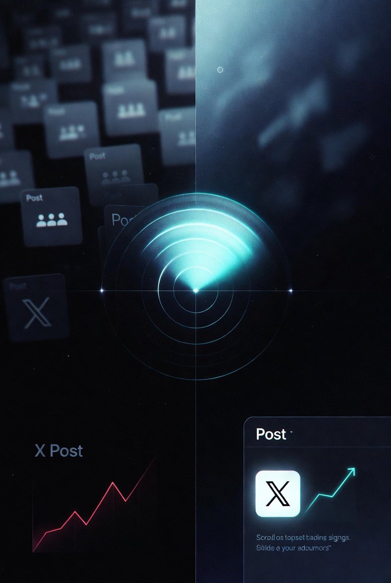 Most creators don’t have a content problem in 2026.

They have a signal problem.

You can write valuable posts.

But if the algorithm doesn’t detect strong conversation from the right audience…

your content quietly disappears.

The real shift for me wasn’t “write better”.

It