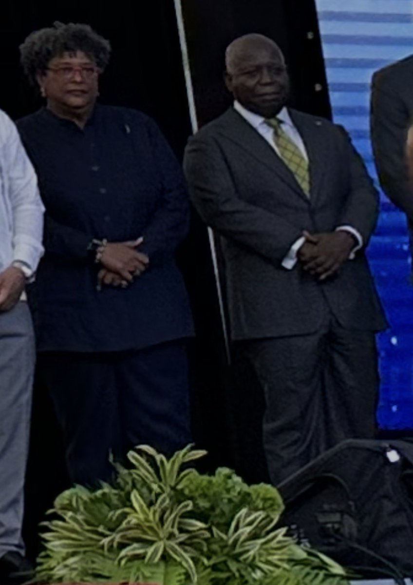 #St. Kitts &amp; #Nevis. #CARICOM 50th Regular Meeting.
Thriving for a sustainable future.
The Hon #Brave #Davis Prime Minister of the Bahamas , the Hon #Fred #Mitchel, #Bahamas 🇧🇸Minister of #foreign #affairs , Director General Jerusa #Ali, and #Ambassador #Joudi were in attendance.