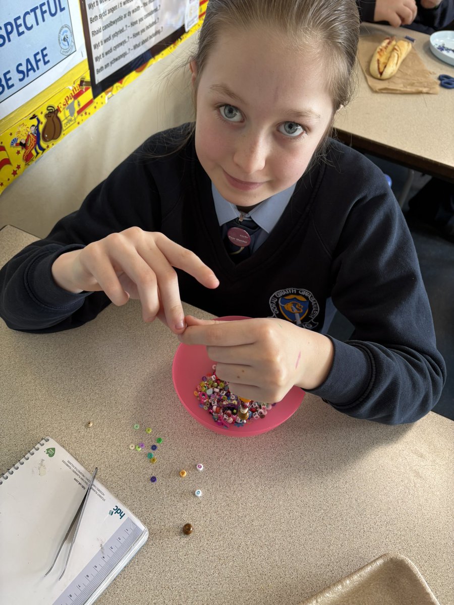 Jewellery club saw some pupils in Year 7 taking the lead and initiative to make bracelets for charity. Daisy G wants to raise money by selling her handmade bracelets for Velindre 🥰💪🏻Watch this space for how to purchase one! Well done Daisy &amp; friends 👏🏻