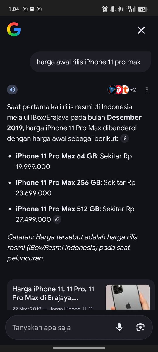 DanangStyawan11's tweet photo. @hellomadnes Harga Ram tinggi gak begitu ngaruh, emang dari dulu harga iPhone selalu konsisten gak berubah beda sama android https://t.co/P5pE3dMkW3