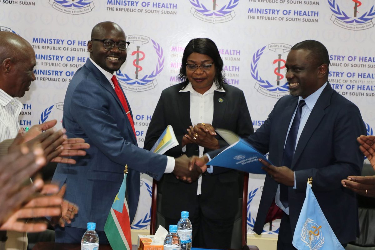 Ministry of Health Republic of South Sudan tweet media
