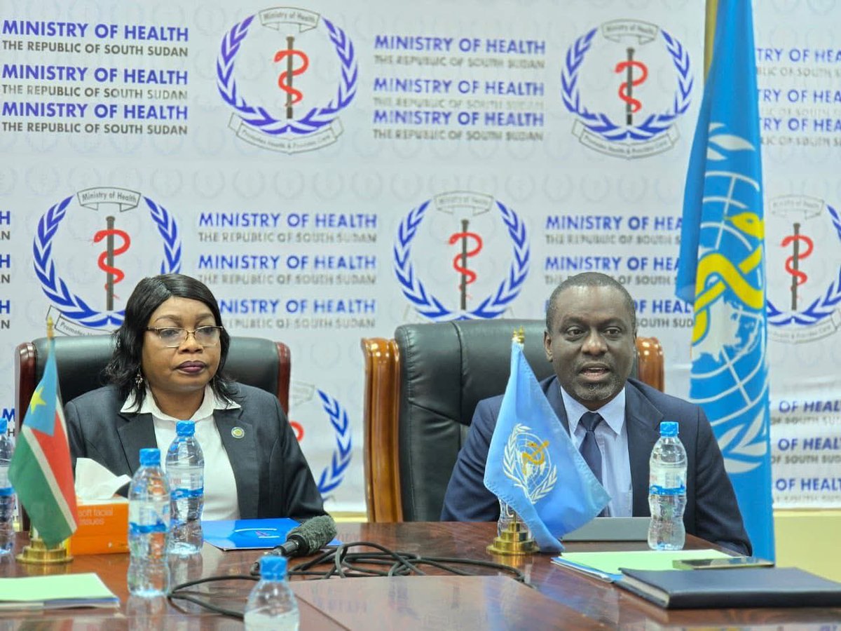 Ministry of Health Republic of South Sudan tweet media