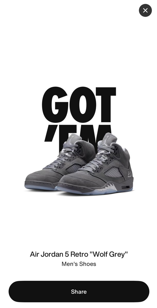cmclorie7's tweet photo. @JustFreshKicks Early Dub ‼️ https://t.co/erkDCmvYdn
