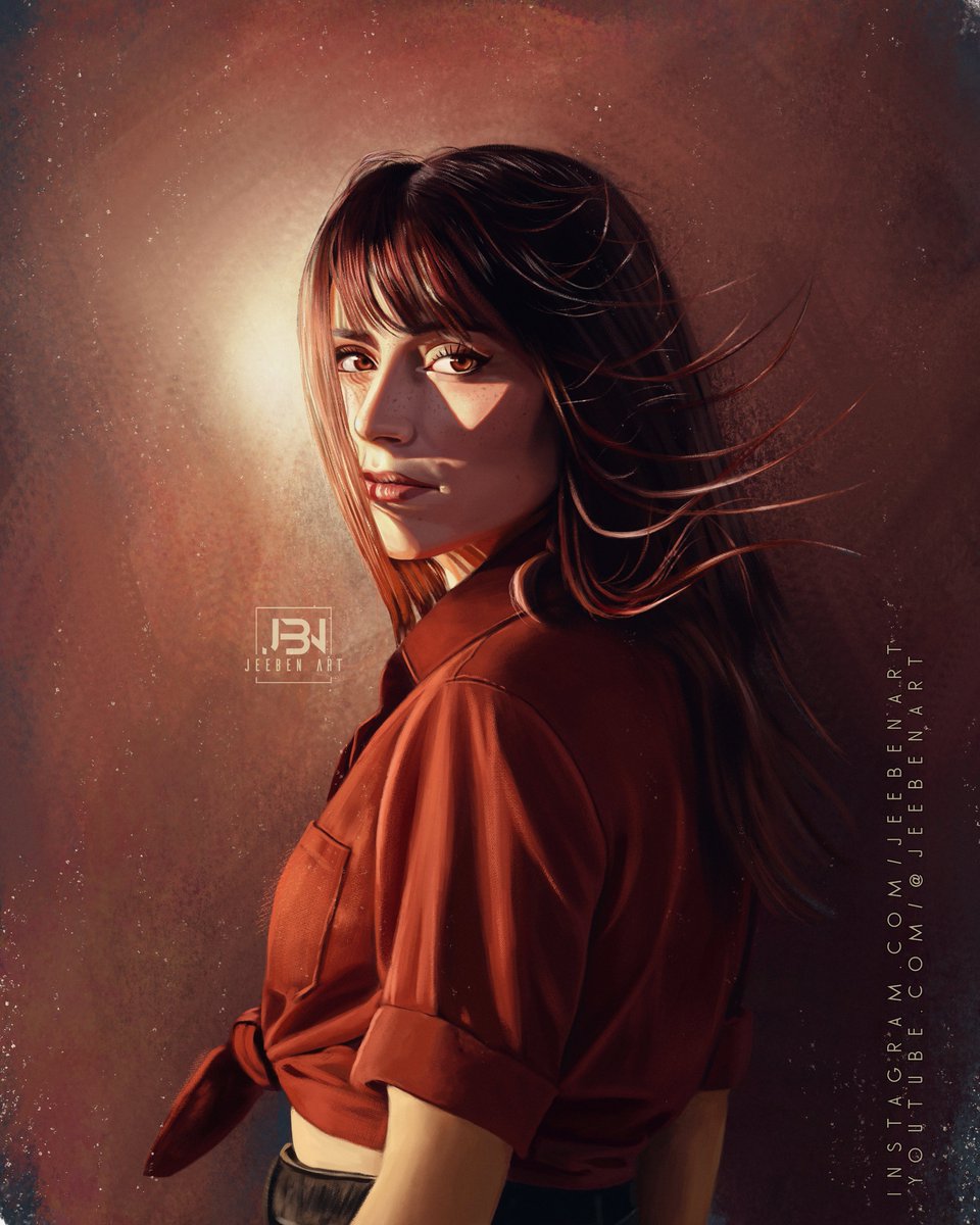 jeebenart's tweet photo. New painting of the Italian actress Giulia Dragotto 🇮🇹

#GiuliaDragotto #portrait #fanart #actress #italiangirl #lighting #digitalpainting #drawing #procreate #art #artistsontwitter https://t.co/kWZ3GJNHdU