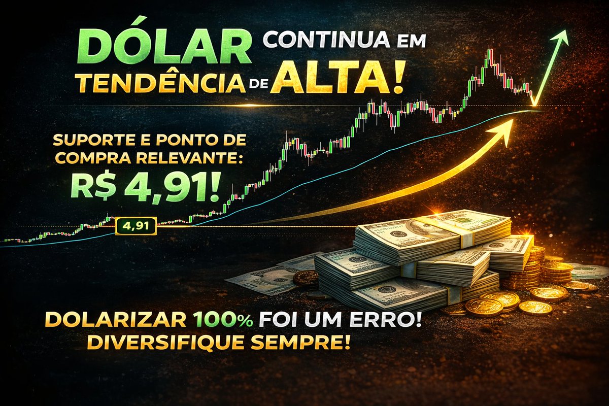 Como é que fica aquele Guru que mandou você dolarizar todo o seu patrimônio? Quem fez isso está perdendo dinheiro gastando seus dólares no curto prazo pois ele está caindo! Diversifique moderamente!