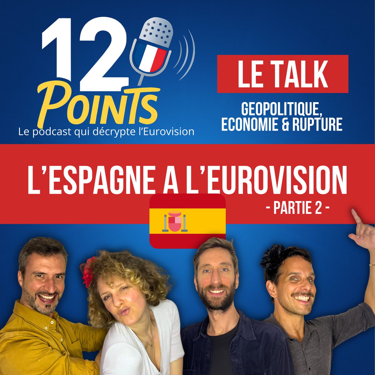 12 Points, le Podcast qui décrypte l'Eurovision tweet media