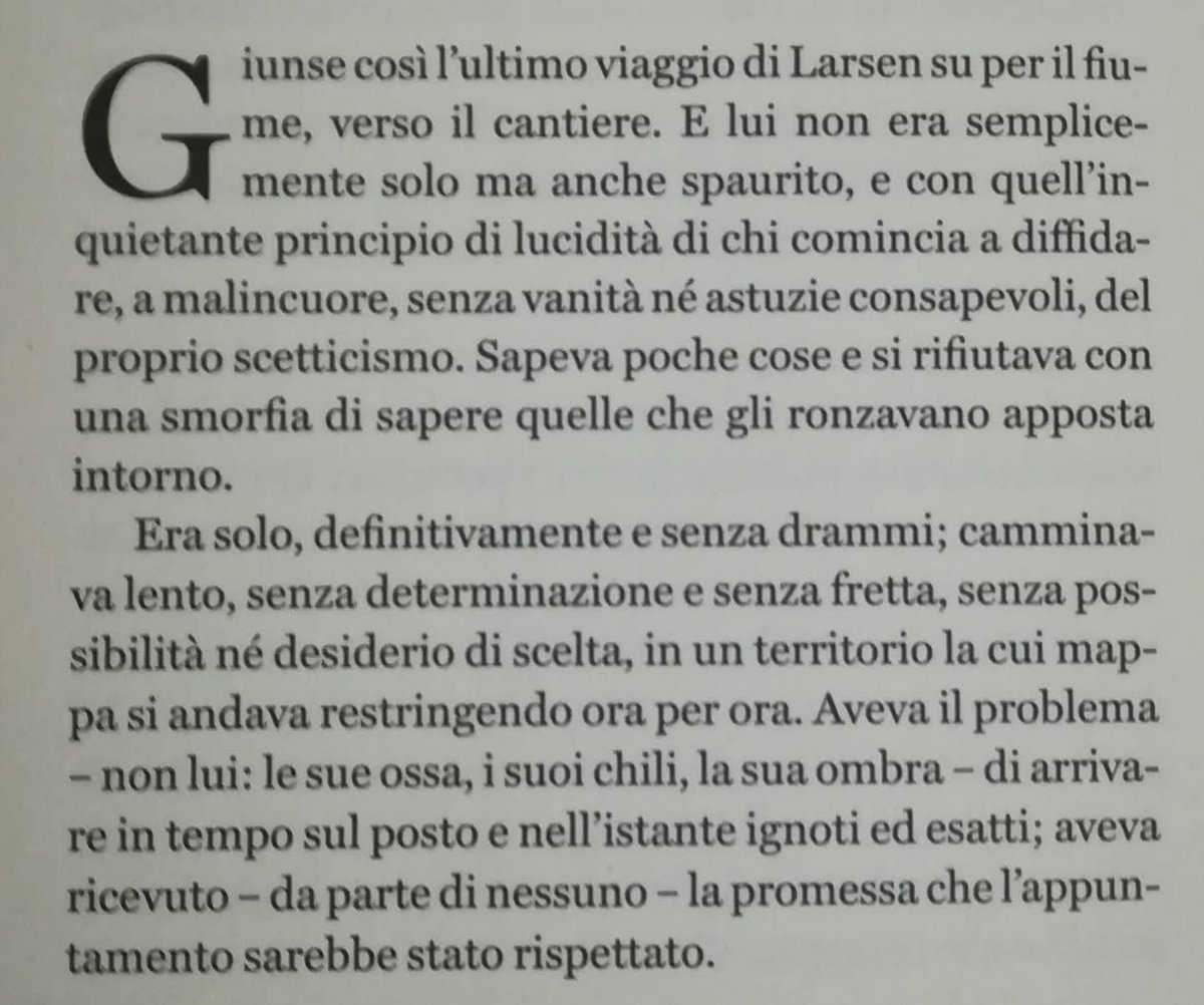 A volte mi basta riaprire un libro di Onetti.

(Il cantiere, Juan Carlos Onetti)