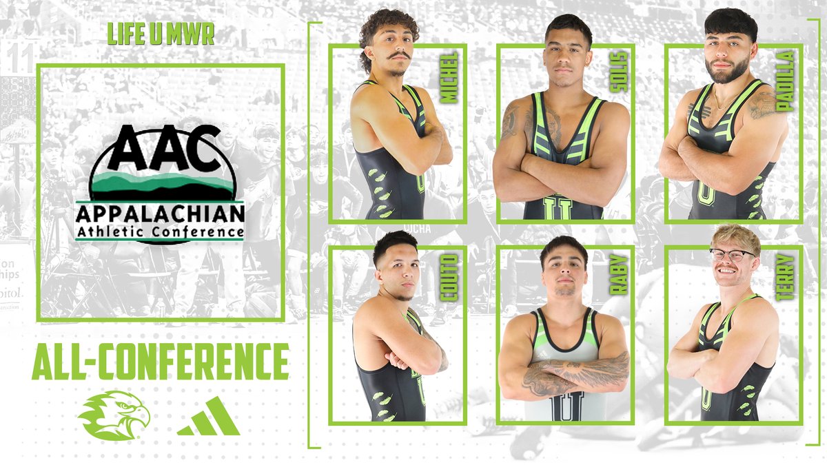 𝐀𝐋𝐋-𝐂𝐎𝐍𝐅𝐄𝐑𝐄𝐍𝐂𝐄 🔥

TEN Running Eagles from <a href="/Lifeumwrestling/">Life U Wrestling</a> brought home All-Conference recognition at the <a href="/aacsports/">AAC Sports</a> Championships! 💪