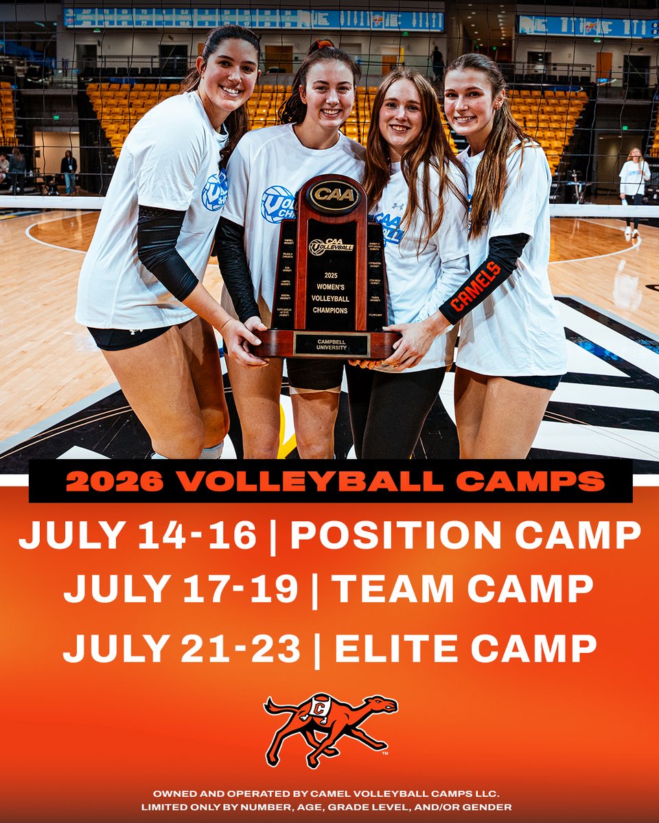 Campbell Volleyball tweet media