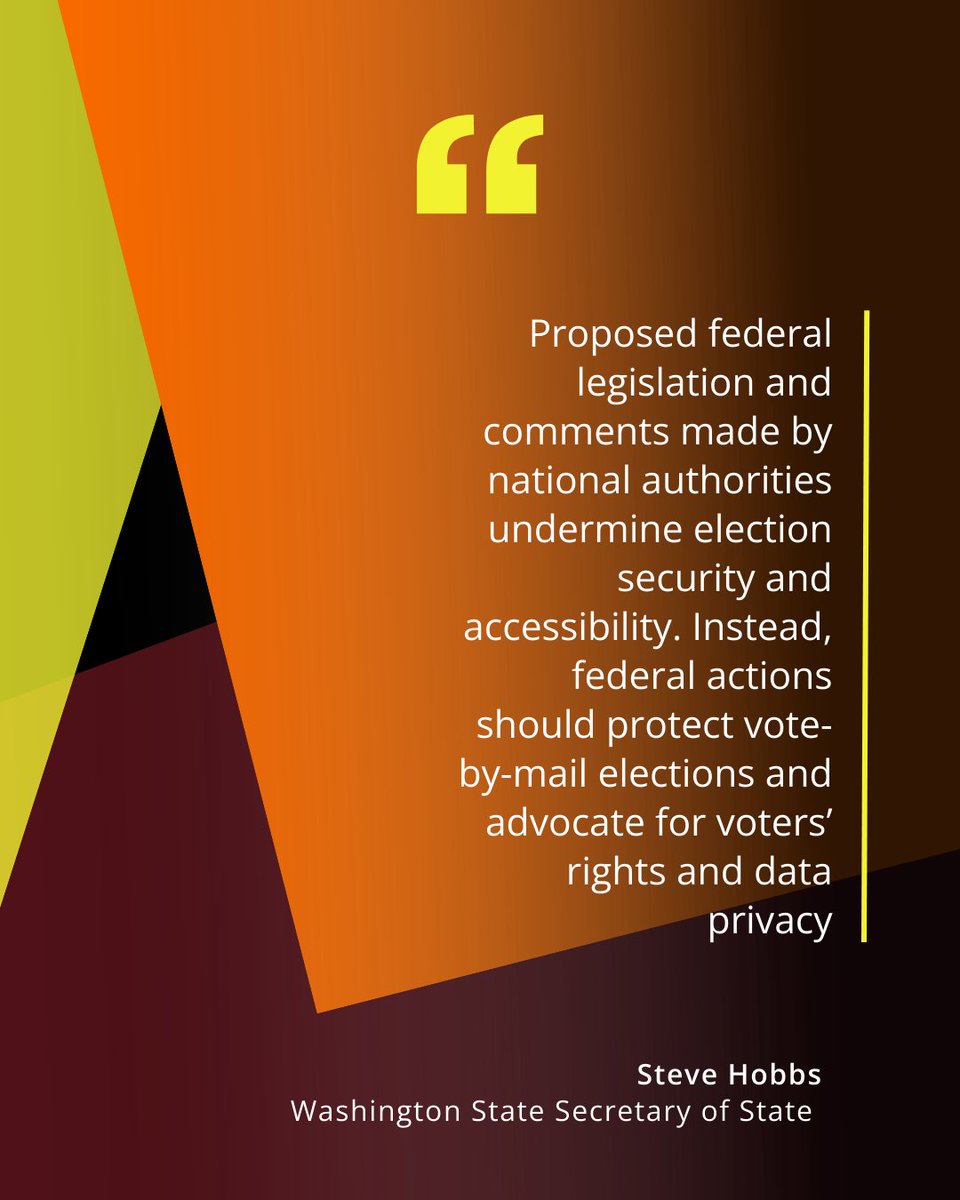 Washington Office of the Secretary of State tweet media